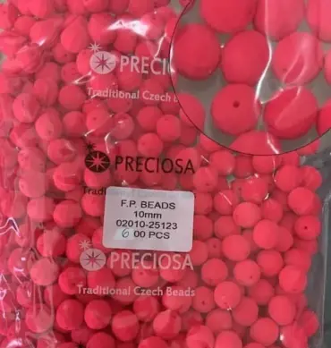 Preciosa Fire Polished Beads FP 10mm 02010-25123 50 Pcs