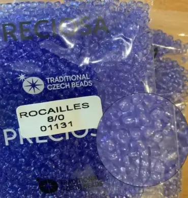 Preciosa Round Seed Beads 01131 8/0  3.5 Oz