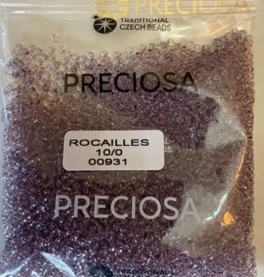 Preciosa Round Seed Beads 00931 10/0  3.5 Oz