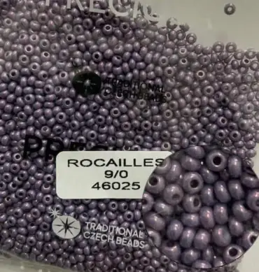 Preciosa Round Seed Beads 46025 9/0 3.5 Oz