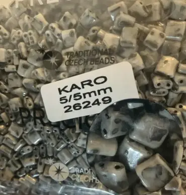 Preciosa Karo Beads 26249 5/5mm 3.5 Oz