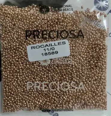Preciosa Round Seed Beads 18589 11/0 3.5 Oz