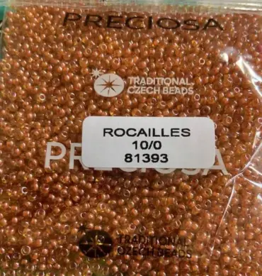 Preciosa Round Seed Beads 81393 10/0 3.5 Oz