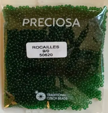 Preciosa Round Seed Beads 50620 9/0 3.5 Oz