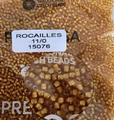 Preciosa Round Seed Beads 15076 11/0 3.5 Oz