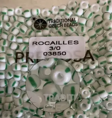 Preciosa Round Seed Beads 03850 3/0 3.5 Oz