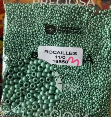 Preciosa Round Seed Beads 18558 11/0 3.5 Oz Matte