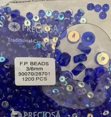 Preciosa Rondelle Beads 30070-28701 3/6mm 100 Pcs