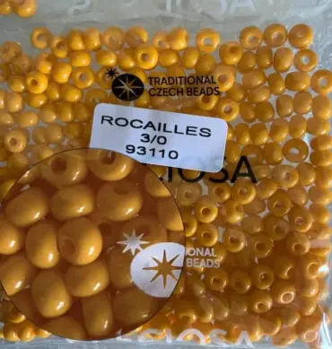 Preciosa Round Seed Beads 93110 3/0 3.5 Oz