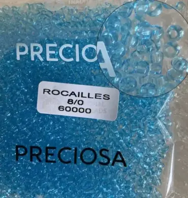 Preciosa Round Seed Beads 60000 8/0 3.5 Oz