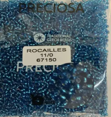 Preciosa Round Seed Beads 67150 11/0 3.5 Oz