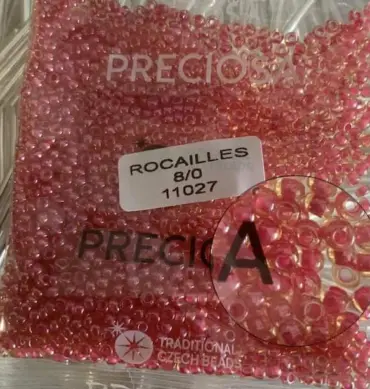 Preciosa Round Seed Beads 11027 8/0 3.5 Oz