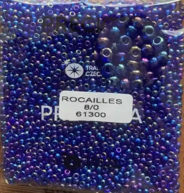 Preciosa Round Seed Beads 61300 8/0 3.5 Oz