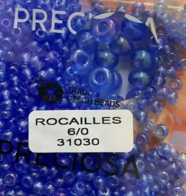 Preciosa Round Seed Beads 31030 6/0 3.5 Oz