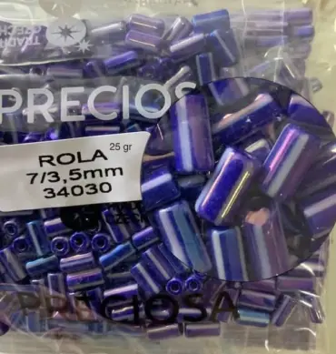 Preciosa Rola Beads 34030 7x3.5mm 1.76 Oz