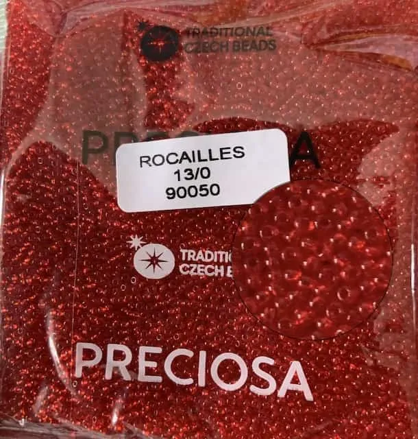 Preciosa Round Seed Beads 90050 13/0 3.5 Oz