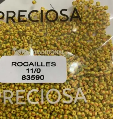 Preciosa Round Seed Beads 83590 11/0 3.5 Oz