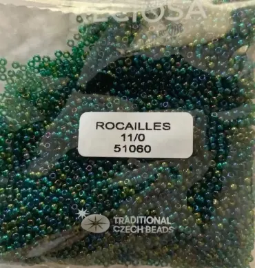 Preciosa Round Seed Beads 51060 11/0 3.5 Oz