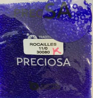 Preciosa Round Seed Beads 30080 11/0 3.5 Oz Square