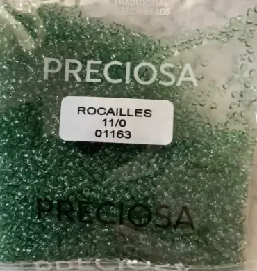 Preciosa Round Seed Beads 01163 11/0  3.5 Oz