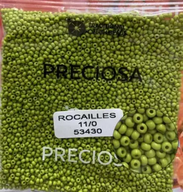 Preciosa Round Seed Beads 53430 11/0 3.5 Oz
