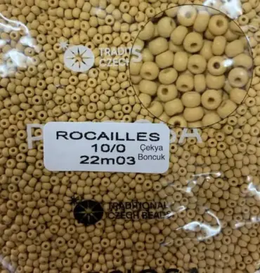 Preciosa Round Seed Beads 22M03 10/0 3.5 oz Matte