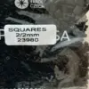Preciosa Squares-RH Round Hole Beads 3.5 Oz 23980 2/2mm
