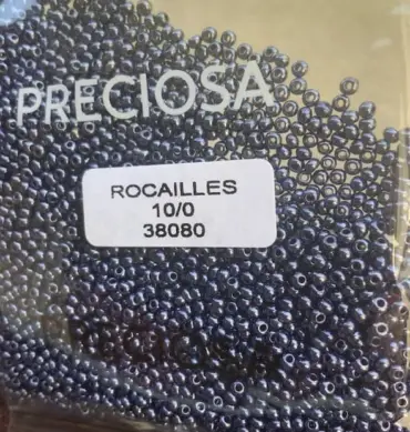 Preciosa Round Seed Beads 38080 10/0  3.5 Oz