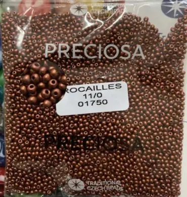 Preciosa Round Seed Beads 01750 11/0 3.5 Oz