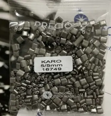 Preciosa Karo Beads 16749 5/5mm 3.5 Oz