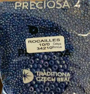 Preciosa Round Seed Beads 34210 10/0 3.5 oz
