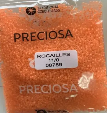 Preciosa Round Seed Beads 08789 11/0 3.5 Oz Matte