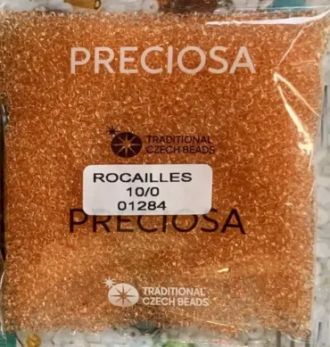 Preciosa Round Seed Beads 01284 10/0 3.5 Oz