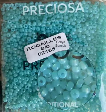 Preciosa Round Seed Beads 02165 8/0 3.5 Oz