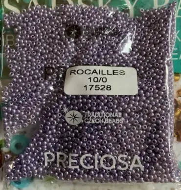 Preciosa Round Seed Beads 17528 10/0 3.5 Oz