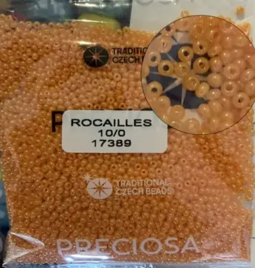 Preciosa Round Seed Beads 17389 10/0 3.5 Oz