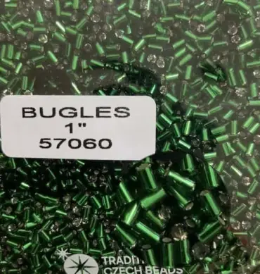 Preciosa Bugles Beads 57060 1" 3.5 Oz