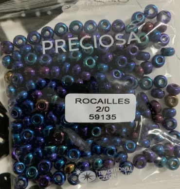 Preciosa Round Seed Beads 59135 2/0 3.5 Oz
