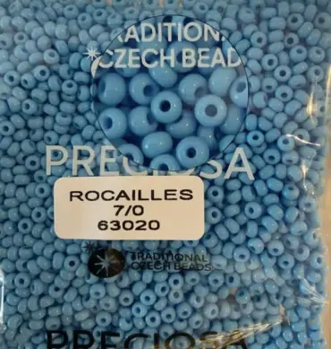 Preciosa Round Seed Beads 63020 7/0 3.5 Oz