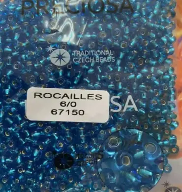 Preciosa Round Seed Beads 67150 6/0 3.5 Oz