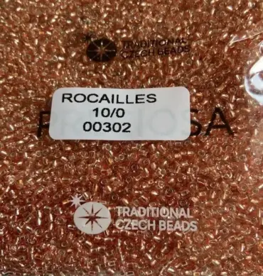 Preciosa Round Seed Beads 00302 10/0 3.5 Oz