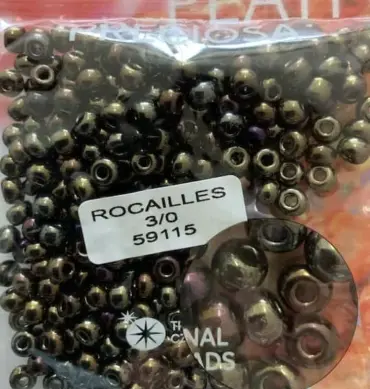 Preciosa Round Seed Beads 59115 3/0  3.5 Oz