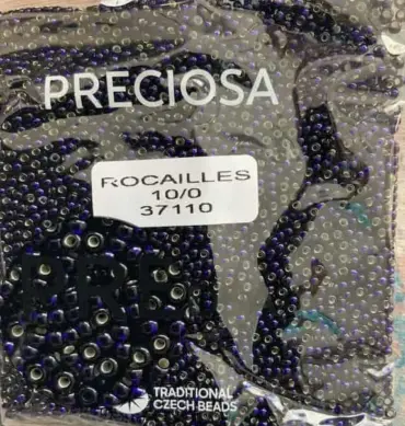 Preciosa Round Seed Beads 37110 10/0 3.5 Oz