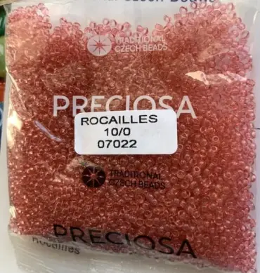 Preciosa Round Seed Beads 07022 10/0 3.5 Oz