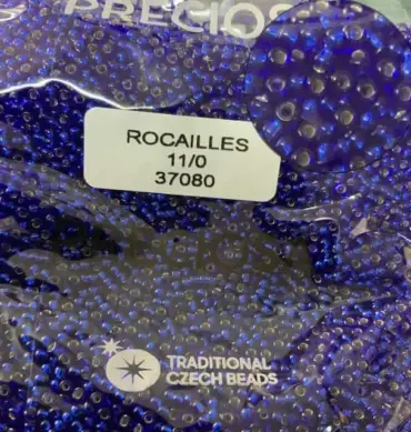 Preciosa Round Seed Beads 37080 11/0  3.5 Oz