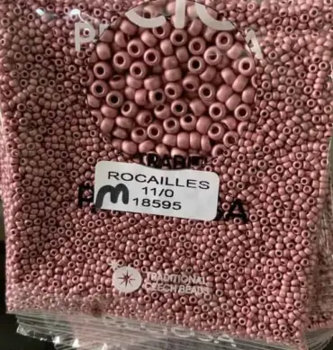 Preciosa Round Seed Beads 18595 11/0 3.5 Oz Matte