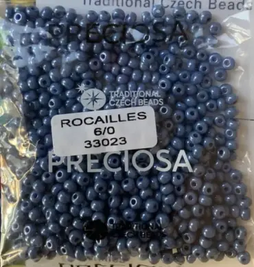 Preciosa Round Seed Beads 33023 6/0 3.5 Oz