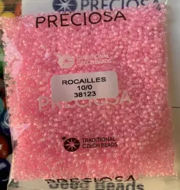 Preciosa Round Seed Beads 38123 10/0 3.5 Oz