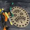 Lonjew Embroidery Floss Thread Organizer Sorter, Needle Magnet, Needlework Crochet Tool, Cross Stitch Craft - Image 2