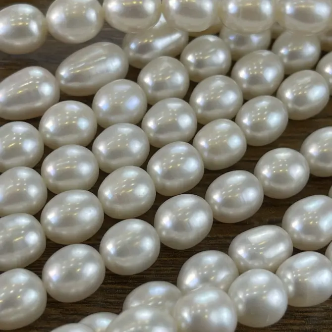 Lonjew Real Pearls 8.5-9mm AA Grade Quality Approx 35 Pcs One Strand - Image 5